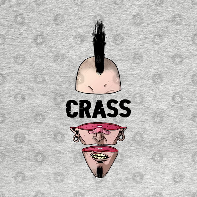 Punk Man Crass by limatcin